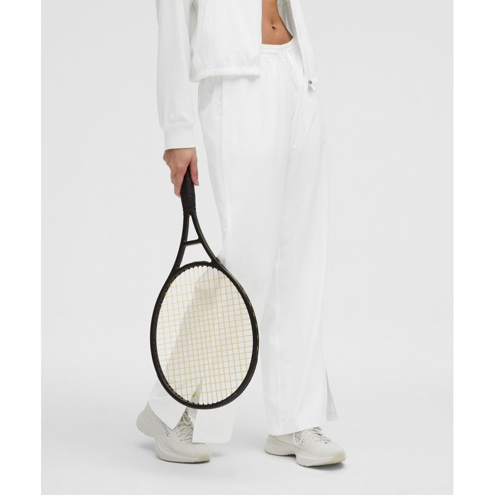 Lululemon Court Rival Wide Leg Track Pant  Regular White White