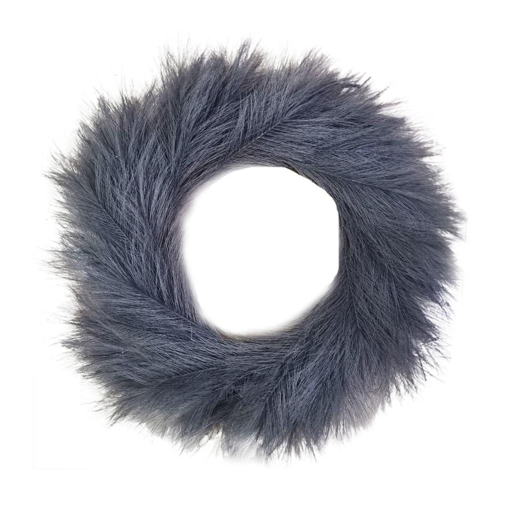 Artificial Pampas Grass Wreath Simulated Reed Wreath Faux Pampas Grass Wreath Decor for Home Living