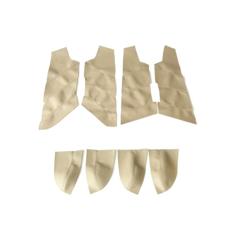 8 buc din piele moale capac cotieră ușă pentru Honda Accord a 7-a generație 2003 2004 2005 2006 2007 capac panou cotieră ușă autocolant ornament