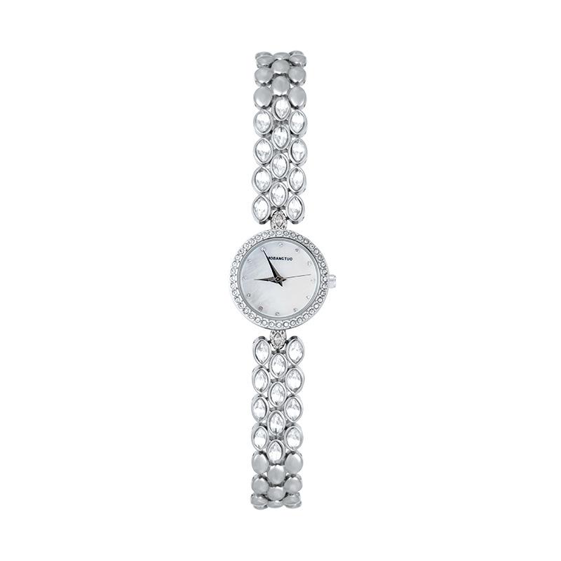 Diamond Zircon Bracelet Women S Watch Fashion Fritillary Small Metal With Quartz Waterproof Watch