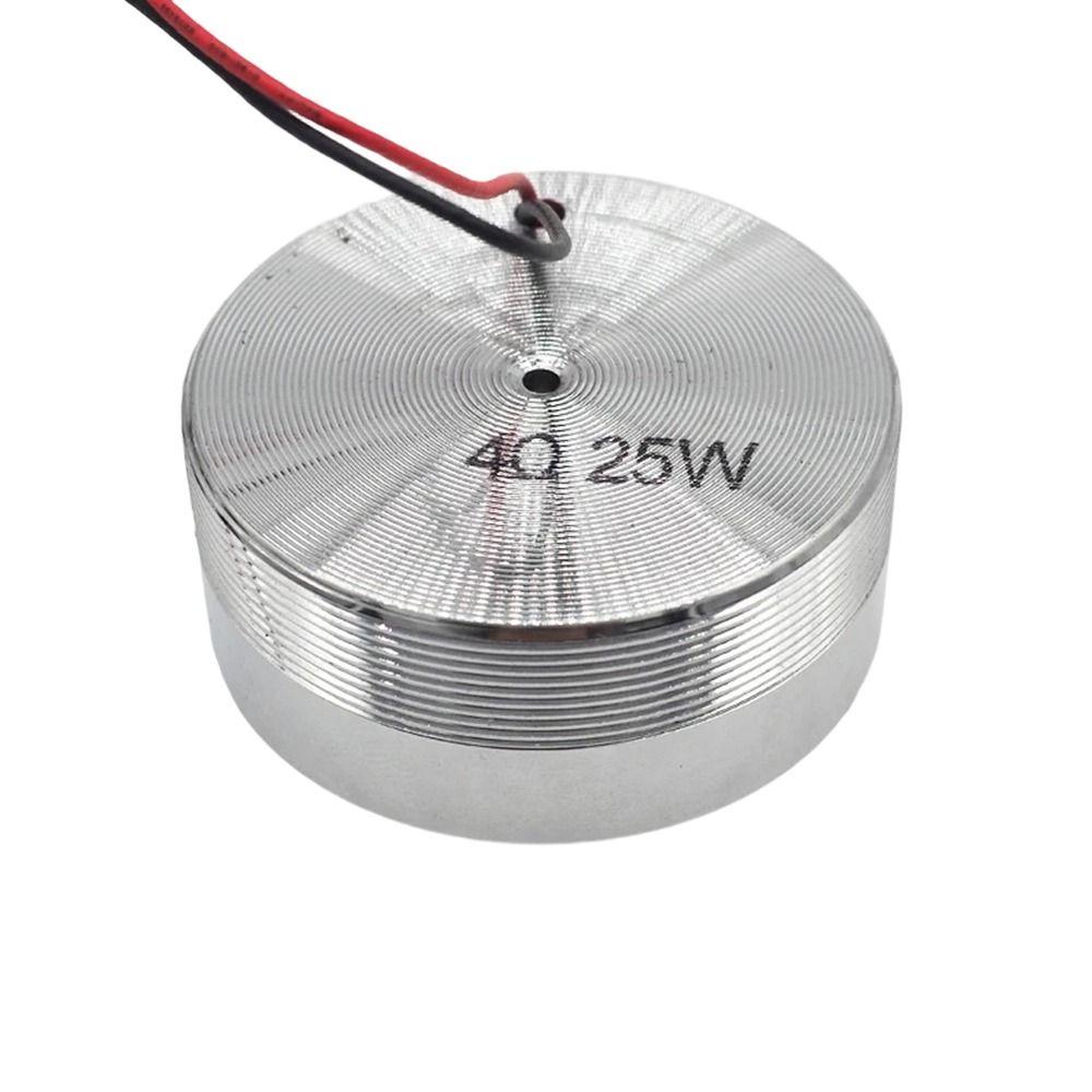 1Pcs 50mm Vibration Speaker Driver 4ohm 25W Vibro Bass Speaker  Home Audio Upgrade