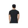 Li Ning Running Series Solid Color Logo Print Round Neck Short Sleeve T-Shirt Men Tops Black ATST077-1