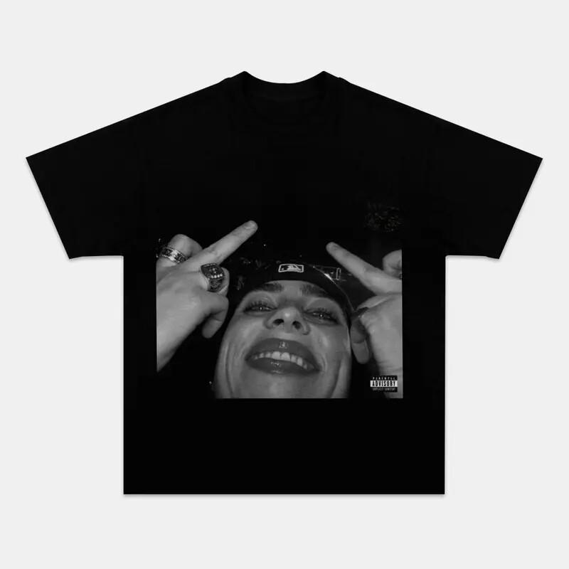 

Billie Cotton Music 90S Styled Shirt Hiphop Vibes Aesthetic Tee Gift For Fan Unisex T-Shirt M