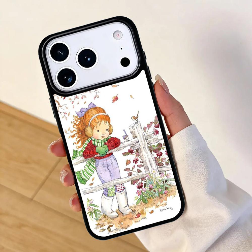 Sarah Kay Phone Case For Apple iPhone 17 Air 16 Pro Max 15 Pro Max 14 13 12 11 Mini Back Cover