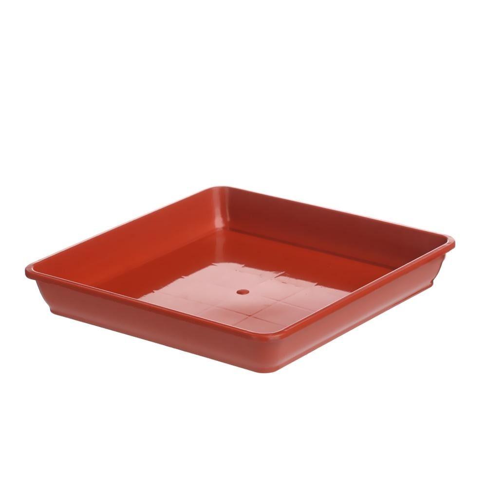 1Pcs Garden Square Flower Pot Plant Saucer Drip Trays Indoor Outdoor Plastic Tray Saucers