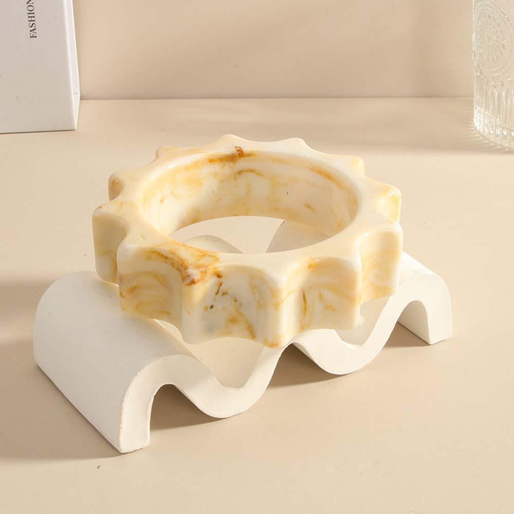 Square Chunky Bracelets Geometric Retro Hand Ring Wide Resin Bracelet Bangles  Jewelry Accessories