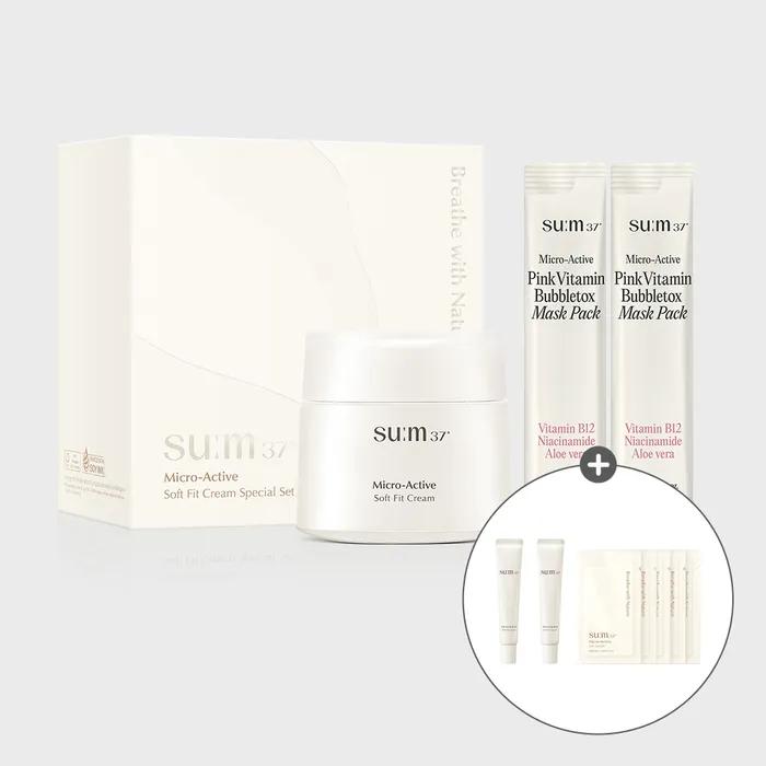 Microactive Soft Fit Cream 100ml Large Size Special Set