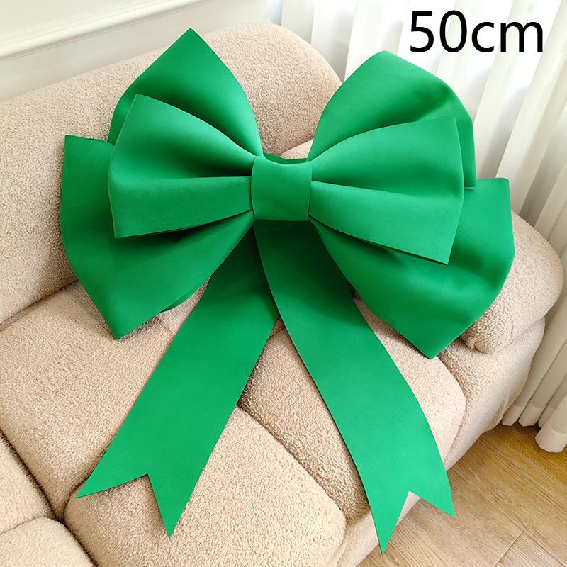 New 30/50/75cm Christmas Giant Bow Large Multi-scene Bow Knot Kit Handmade Festivity Decor Christmas DIY Decor