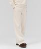 CHASECULT Unisex Essential Straight Brushed Pants - Beige