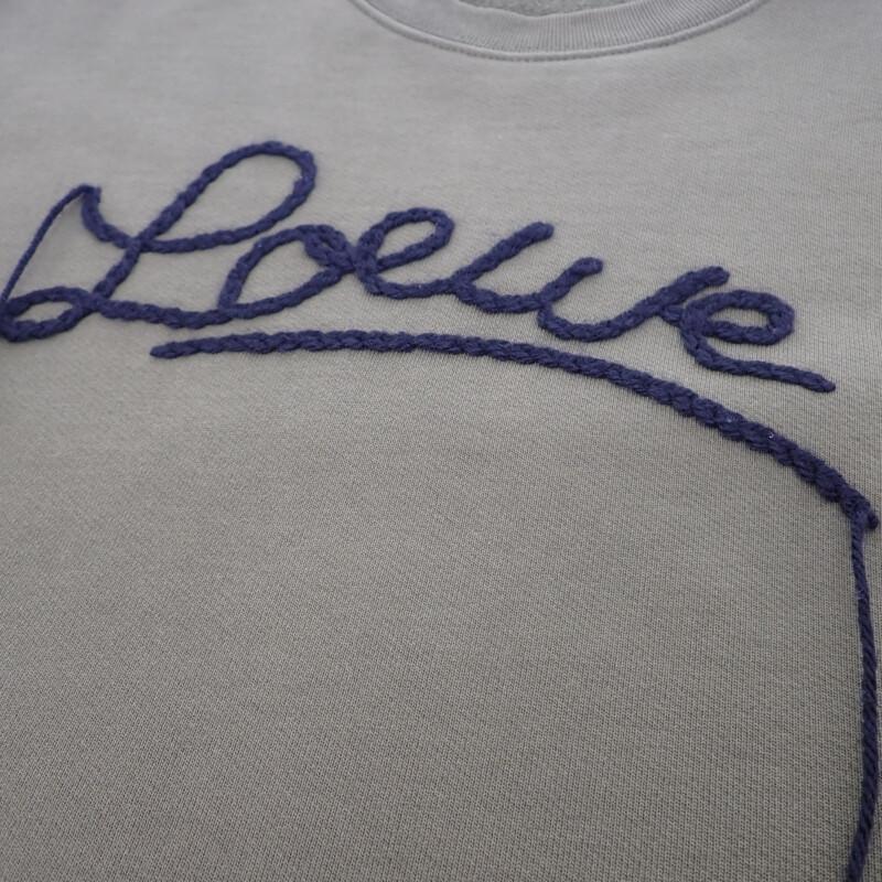 LOEWE  H526Y24J06 M sweat khaki cotton mens