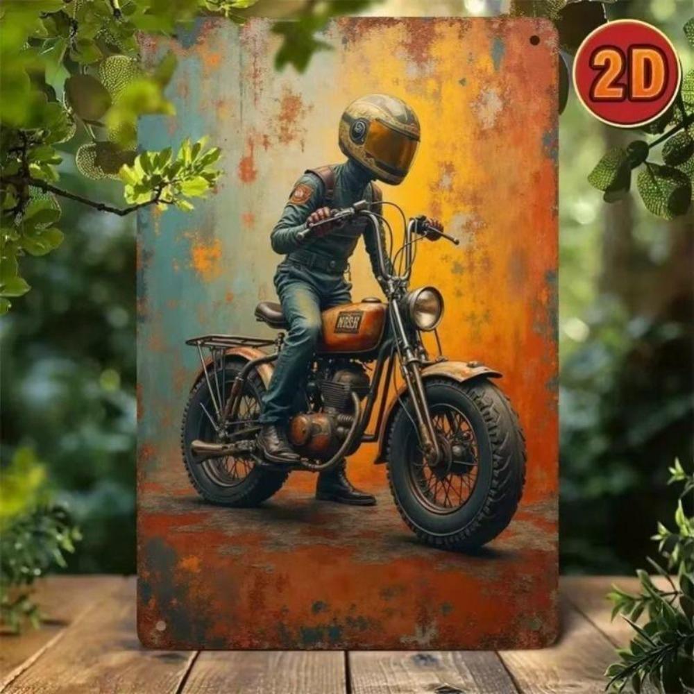 Retro Metal Tin Sign 20x30cm, Funny Wall Art Decor for Living Room Bar Cafe