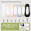7 Pairs of Boat Socks with Summer Mesh Breathable Sweat Absorption Spring and Autumn Ice Silk Shallow Mouth Invisible Socks