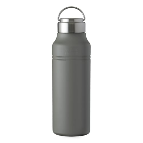 

Atlas 1000ml Vacuum Insulated Stainless Steel Water Bottle, Cold & Hot Water Insulation, Lightweight, Direct Drinking, Easy to Clean, Outdoor, WENS, O
