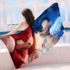 S-Sonic the Hedgehog Cartoon Microfiber Beach Towel Absorbent Quick dry Soft Yoga Swimming Resort Mountain Climbing Towel