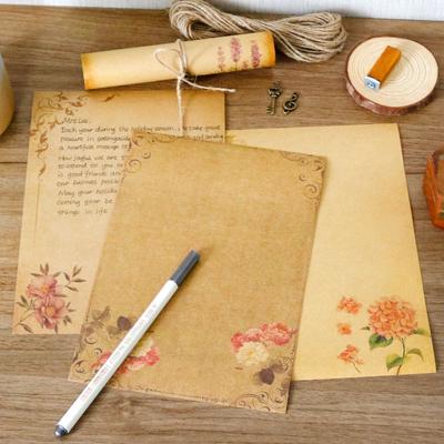 8Pcs Party Letter Paper Set Stationery School Office Writing Paper Pad Drawing Sketch Pad Stationery