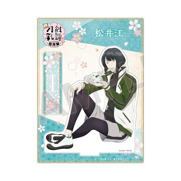 

Специальная акриловая подставка Ranbu Hanamaru Setsugekka с оригинальной иллюстрацией Matsui E Touken - - - -