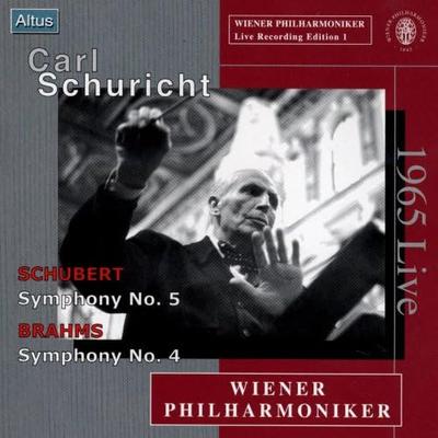 CD KARL SCHULICHT VIENNA PHILHARMONIC  Schubert Symphony No. 5 Brahms S ALT070 Japan ObiClassical Used