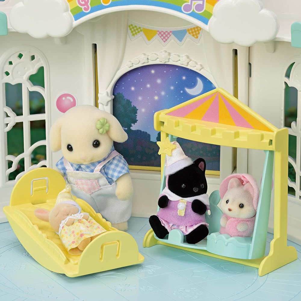 EPOCH Sylvanian Families Everyone's Sunshine Kindergarten Dollhouse Toy S-68