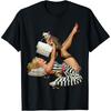 Vintage WW2 Pinup Girl Pop Art Mechanic Shop Calendar Pinups T Shirt