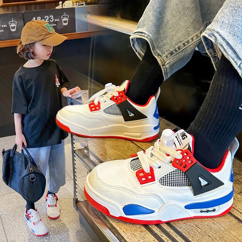 Girls' Sports Shoes 2025 Autumn New Children's Breathable Soft-soled Casual Shoes Medium and Older Children's Running Shoes Boys' Board Shoes