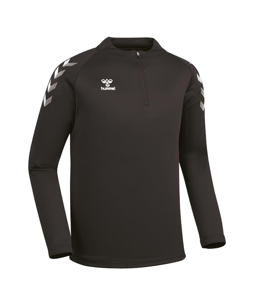 HUMMEL Chevron Half-Zipper Jersey - Black (Hm-3212)