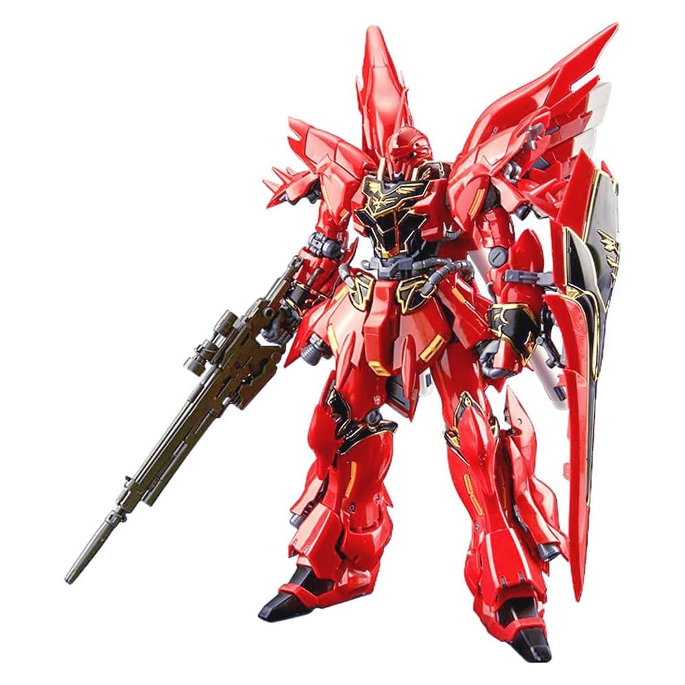 RG Gundam UC MSN-06S Sinanju 1/144 Scale Color-Coded Plastic Model Kit