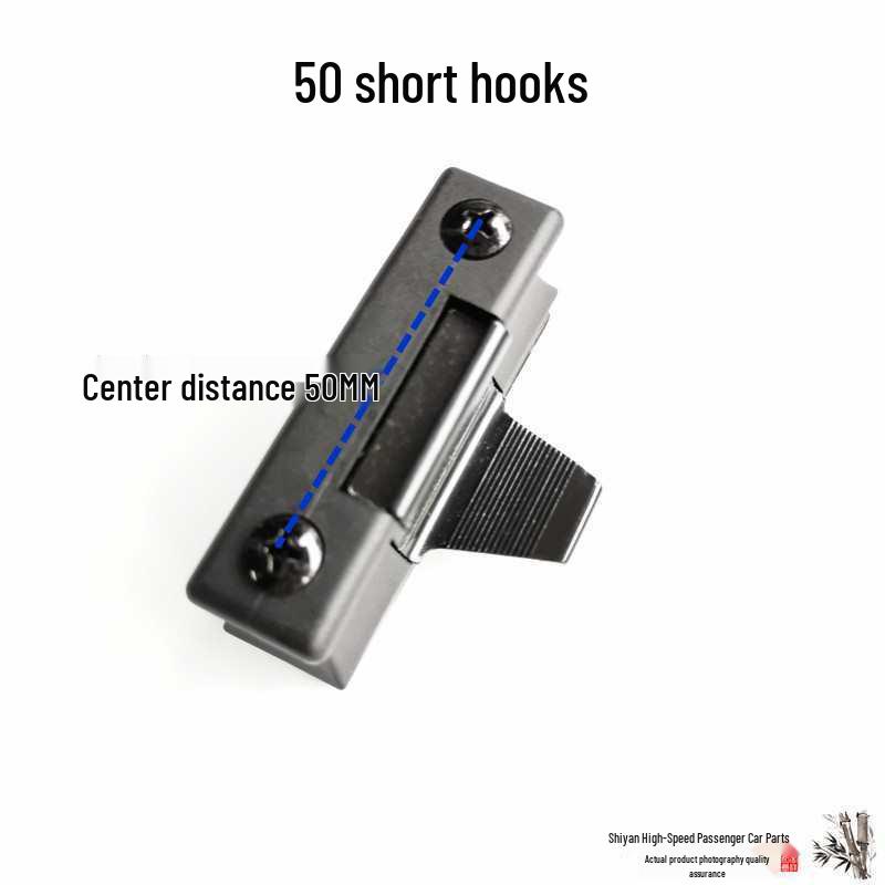 Medium Bus Glass Buckle Hanger Hook, Stainless Steel Iron Sheet for Coach Seat