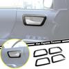 For Toyota Tacoma 2016- Carbon Fiber Interior Door Handle Bowl Cover Trim 4P