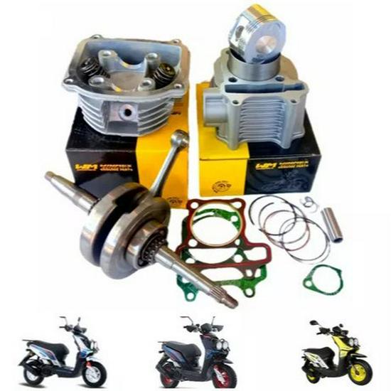 Yibai Ke Ws150/Ds150 Motorcycle Crankshaft & Cylinder Head Kit