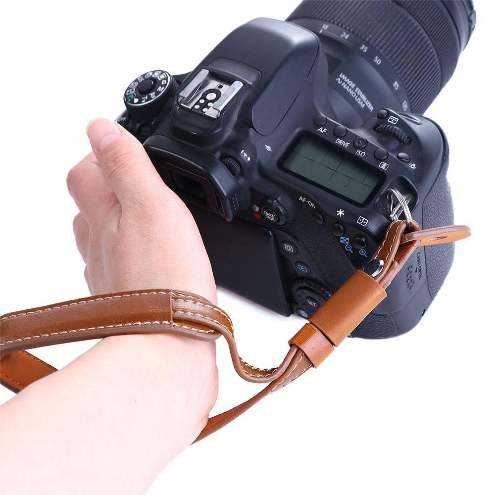 Photographic Equipment Camera Hand Strap Camera Strap Camera Wrist Strap PU Leather Lanyard