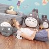 Peluche gigante di Totoro da 20 cm, giocattolo del cartone animato Tonari No Totoro, cuscino di peluche, adorabili bambole di peluche per bambini e bambine, regalo di compleanno.