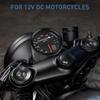 Motorcycle Universal Cafe Racer Speedometer Odometer Gauge Instrument With Led Indicator