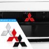 Stylingowy Znak Samochodowy 3D ABS Grill Przedni/Emblemat Tylnej Klapy Naklejka na Kierownicę Do Mitsubishi Lancer 10 Xpander Pajero 4 Triton