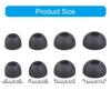 Silicone Ear Tip Wireless Earbuds Case for 4 Neck-mounted Earphones Eartip Anti-Slip Avoid Falling Offs