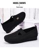 Women's Spring Breathable Slip-On Casual Shoes - Comfortable Soft Sole, Plus Size Available
