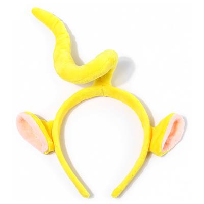TUAHOUS Serre-tête Cosplay Halloween, Serre-tête Fluffy Halloween Amusant, Mignon Accessoire de Tête en Forme d'Oreilles, Ornement de Cheveux, Accessoire Cosplay pour Fêtes,