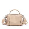 Genuine Leather Bost Bag for Women - Soft Cowhide Handle Handbag, Multi-pocket Crossbody Shoulder Bag for Commute & Daily Use