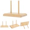Embroidery Stitching Thread Holder Thread Spool Bobbin Rack Organizer with 2 Shaft