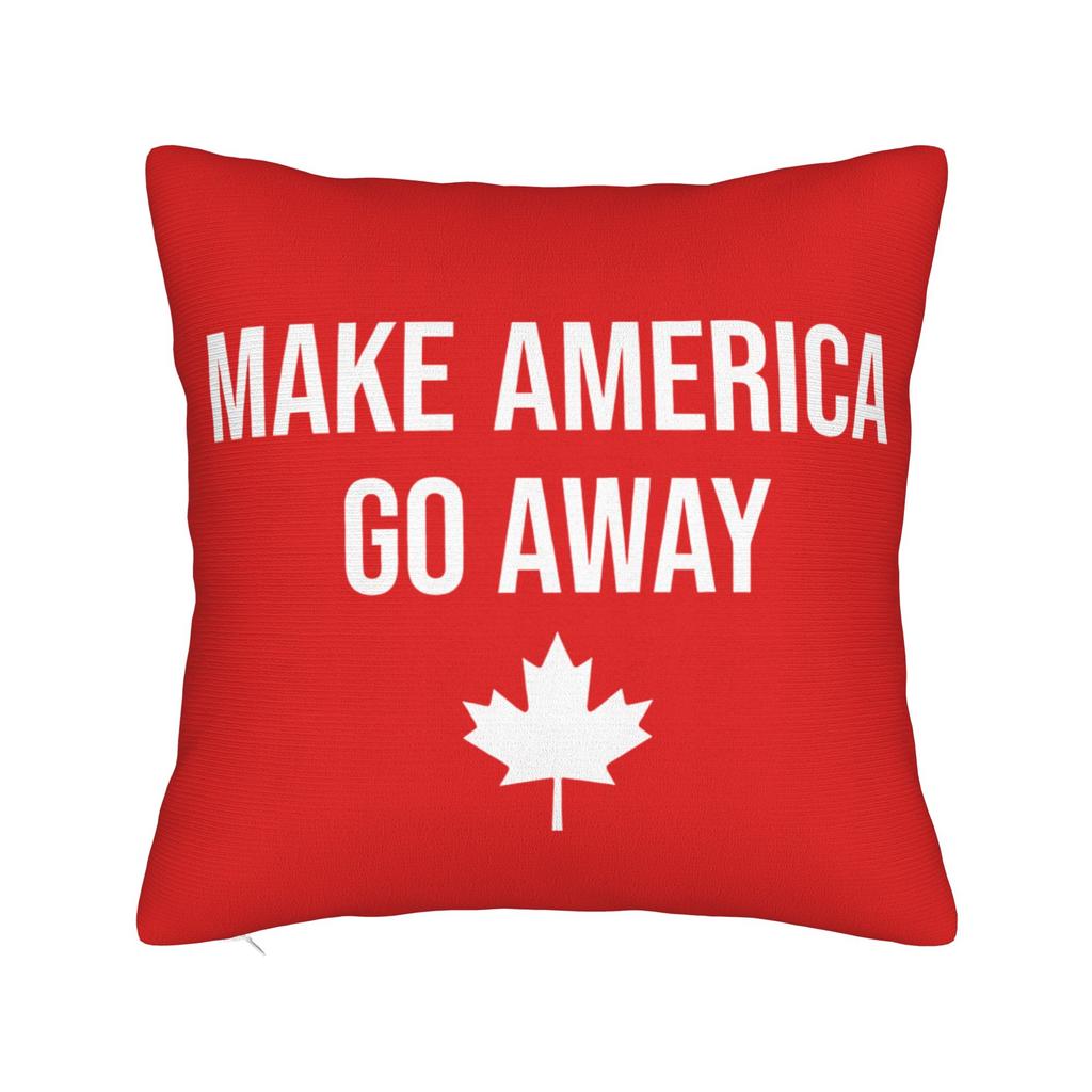 Nu Det Nu uk Greenland flag Pillowcase Polyester Cushion Cover Gift MAGA Throw Pillow Case Cover Home Zippered 4040cm