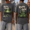 Repo Man Shirt, 80s Cult Punk Movie Tee, Alex Cox Sci Fi Film TShirt, Harry Dean Stanton Graphic