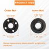 Premium Metal Cutting Wheel Locking Plate Long Wearing Oxidation Resistant Style Functions With Various Motorized Devices