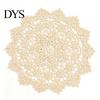 Tapis Isolants Thermiques Protecteurs pour Bols, Set de Table Rond en Dentelle Florale, Sous-Verre Brodé, Sous-Plat Pliable, Sets de Table Rétro pour Table de Cuisine, Sets de Table pour Théière