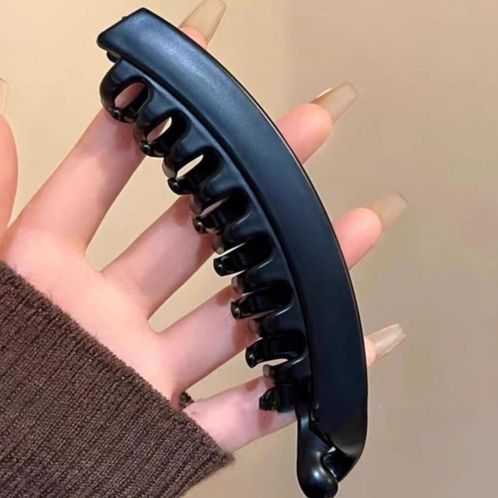 Velké želvovinové sponky do culíku Plastová banánová spona do vlasů Denní