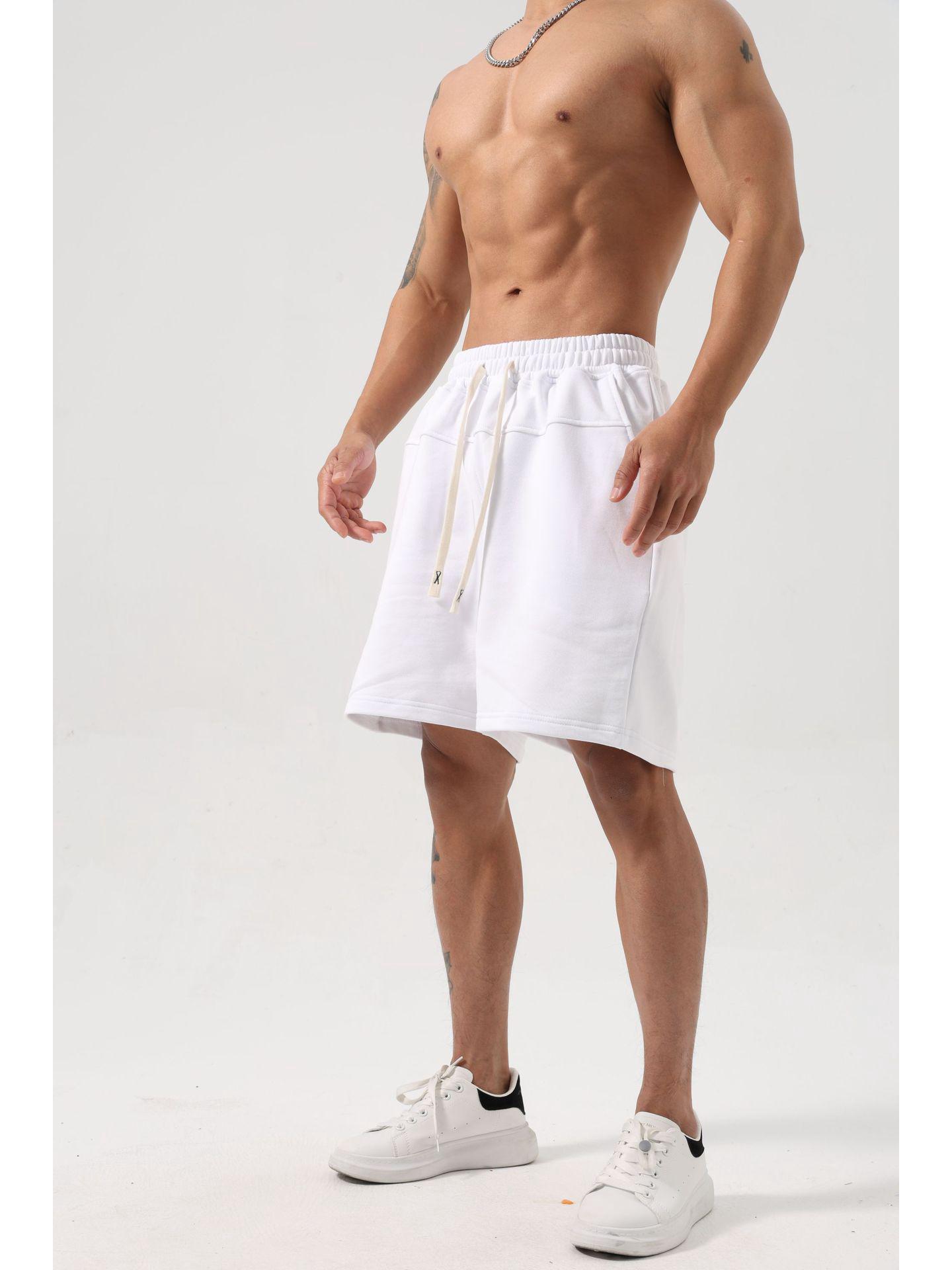 

Мужские хлопковые спортивные шорты свободного кроя XXL