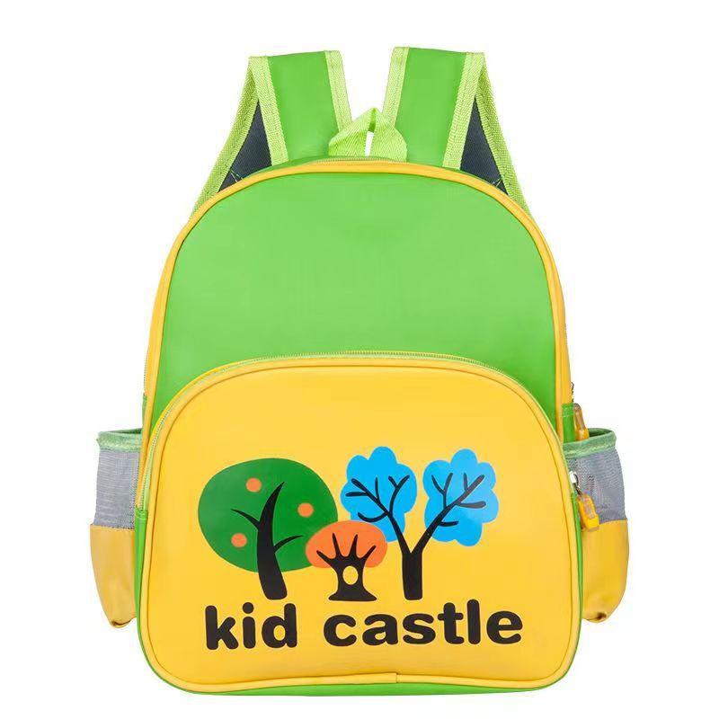 Children's bag cartoon kindergarten schoolbag cute girls preschool middle and large class breathable boys backpack