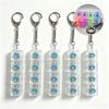 High Quality 5Pcs Multi-Style Light Up Keycap Keychain, Stress Relief Click Fidget Toy, Portable Desk Accessory Birthday Gift