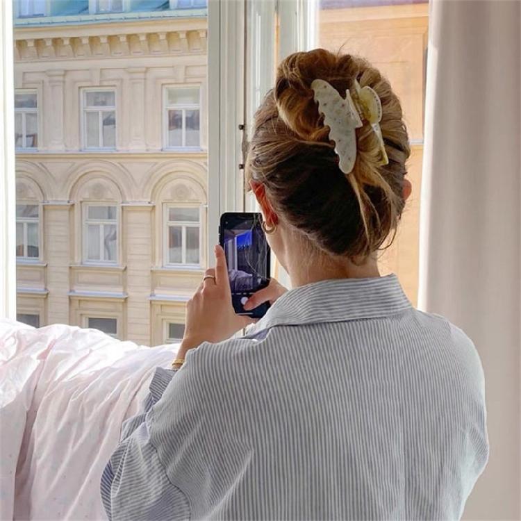 Banana Barrettes Claw Clip Rhinestones Hair Claws Women Hair Styling Accessories