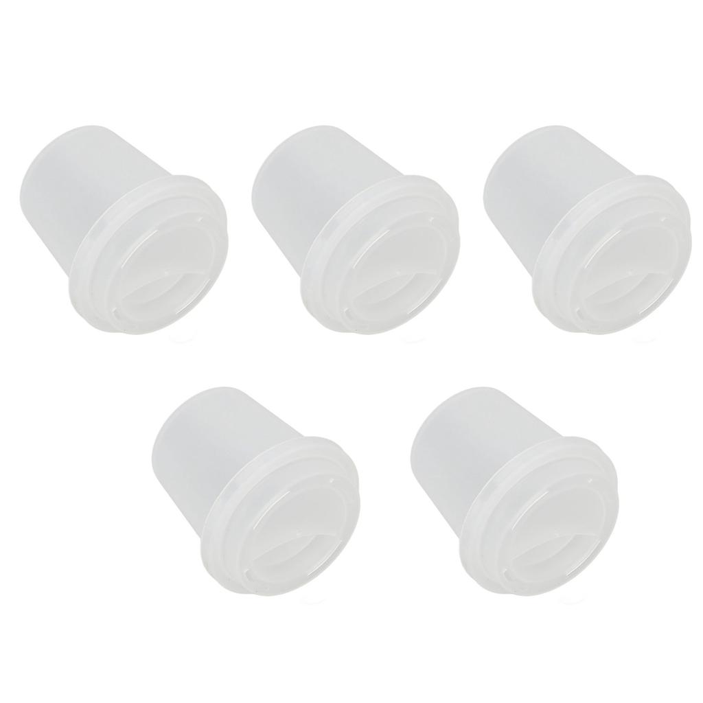 5 STÜCK Make-up Ei Aufbewahrungsbox Becherform Transparent Tragbar Beauty Ei Schwamm Organizer für Reisen