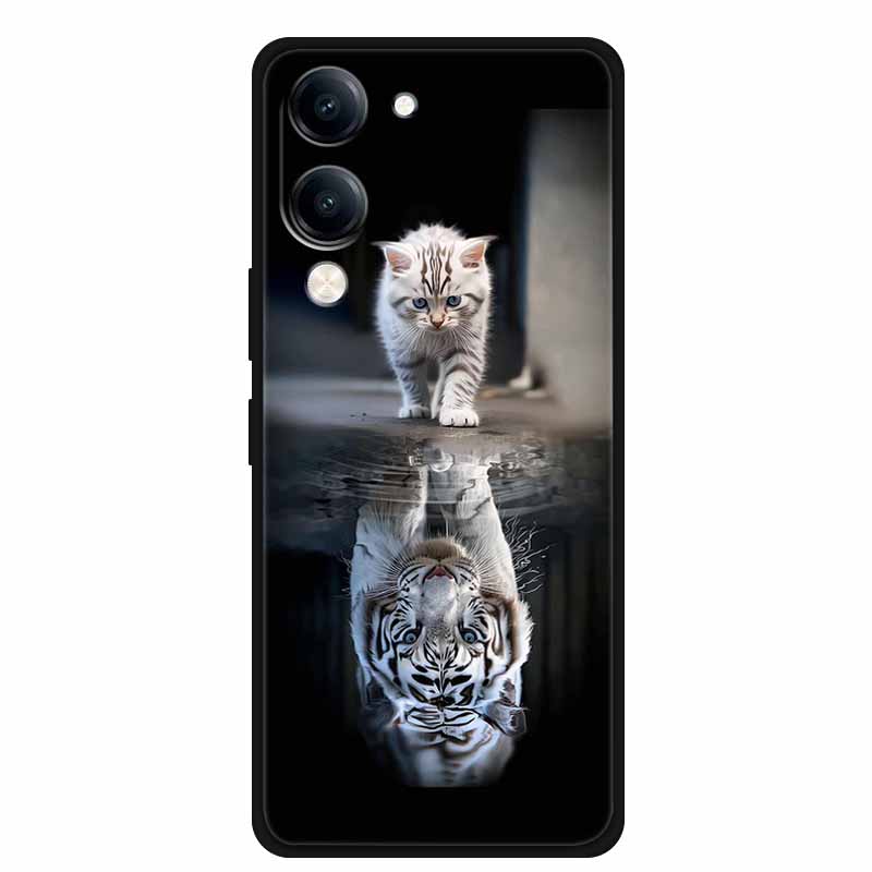 Case For Vivo Y04 Y04S Y37C 4G Soft Silicone TPU Protector Shell Cartoon Lovely Gift Anime Phone Cover Capa Y 04 04S 37C Bumper