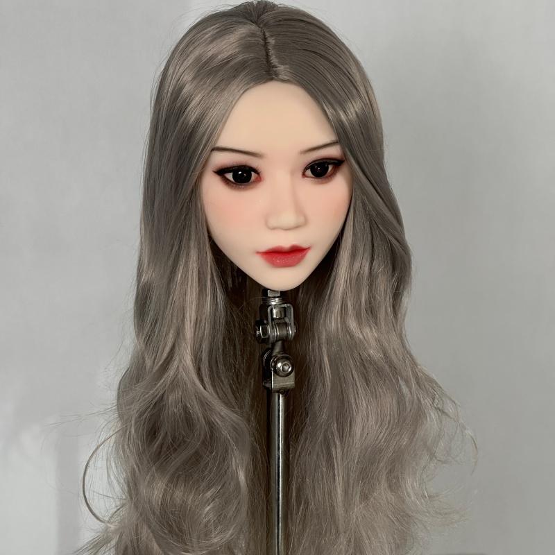 Męska głowa lalki erotycznej TPE, miękka w dotyku, seks oralny, wykwintny makijaż z ustami, kubek do masturbacji, erotyczna zabawka erotyczna dla dorosłych